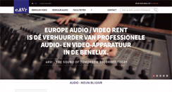 Desktop Screenshot of eavr.nl